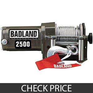 Badland ATV & Utility Electric Winch with Wireless Remote Control