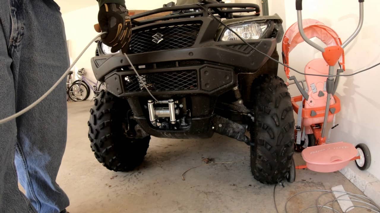 How to Replace a Winch Cable