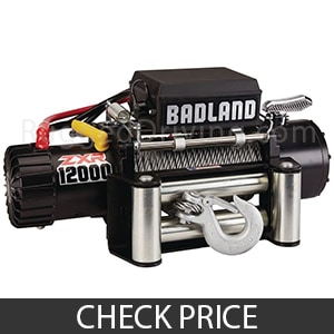 Badland ZXR 12000 Lb. Weather Resistant Off-Road Vehicle Electric Winch
