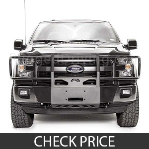 Fab Fours Ford F150 Full Grill Guard Winch Mount